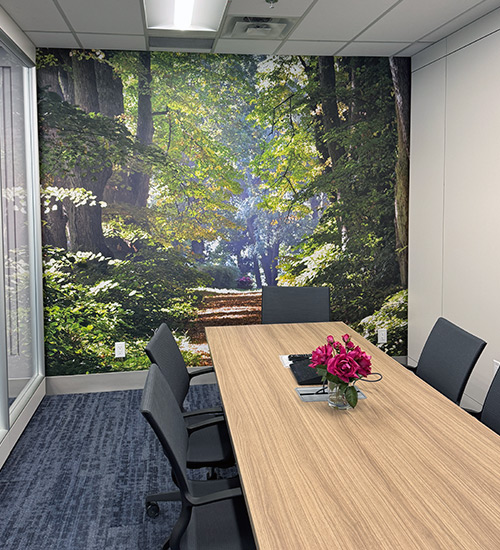 office wallpaper mural